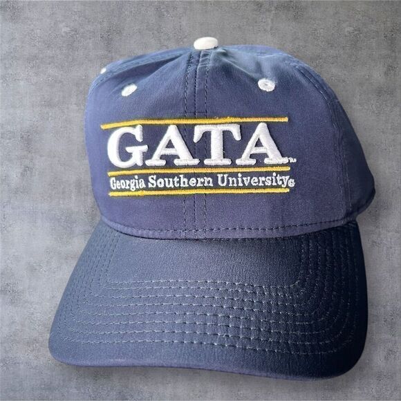The Game Caps GATA Vintage Twill Cap Georgia Southern University Blue Hat